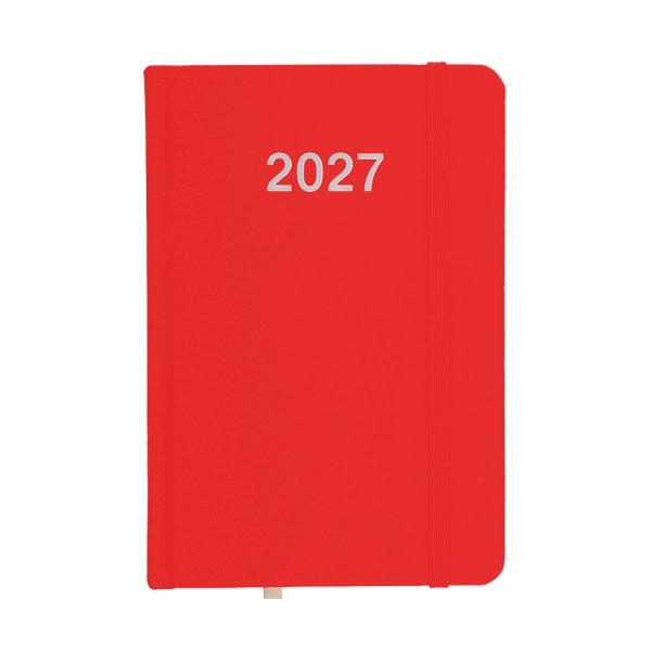 Immagine Agenda giornaliera 2027, copertina rigida in cartoncino laminato