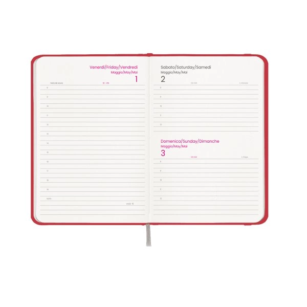 Immagine Agenda giornaliera 2027, copertina rigida in cartoncino laminato