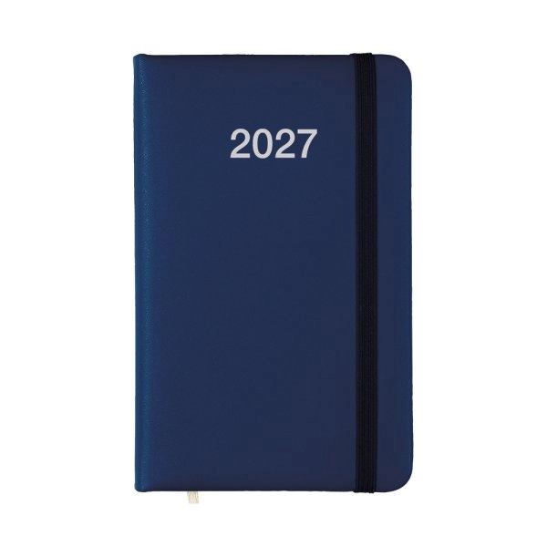 Immagine Agenda tascabile settimanale 2027 con copertina rigida in PU
