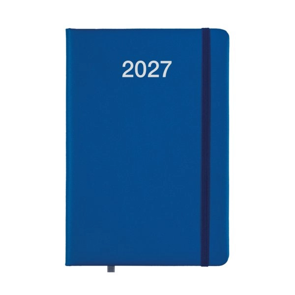 Agenda settimanale 2027 con copertina rigida in PU