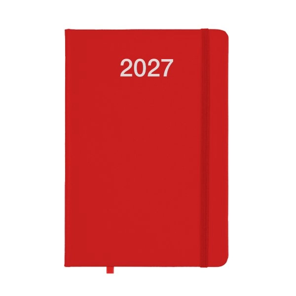 Immagine Agenda giornaliera 2027 con copertina rigida in PU