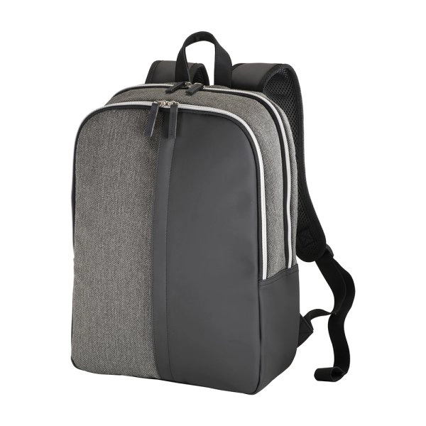 Zaino porta PC in ecopelle e policotone