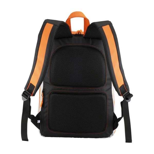 Immagine Zaino porta PC in Canvas con inserti in ecopelle ad alta visibilita