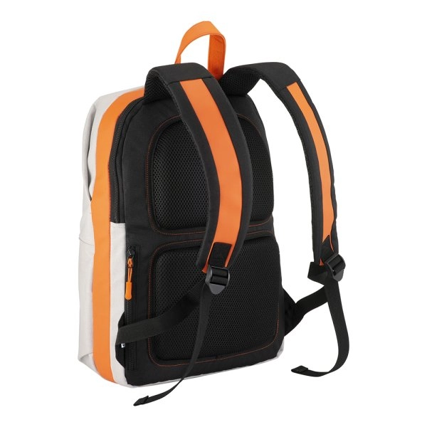 Immagine Zaino porta PC in Canvas con inserti in ecopelle ad alta visibilita