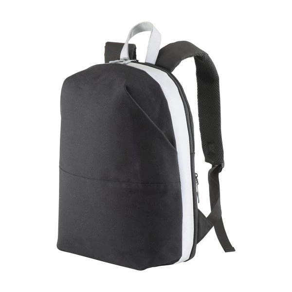 Immagine Zaino porta PC in Canvas con inserti in ecopelle ad alta visibilita