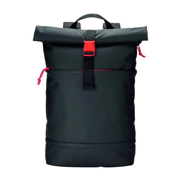 Immagine Zaino porta pc in soft pu water resistant, compartimento notebook