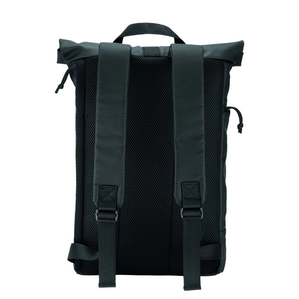 Immagine Zaino porta pc in soft pu water resistant, compartimento notebook