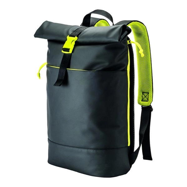 Immagine Zaino porta pc in soft pu water resistant, compartimento notebook