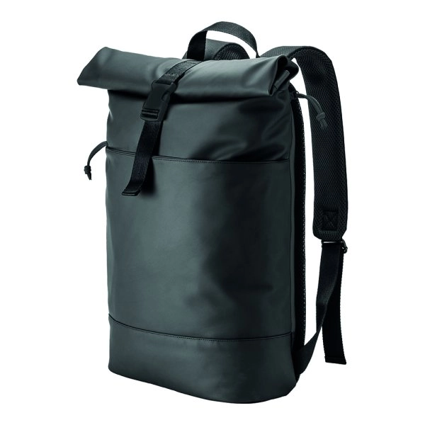 Immagine Zaino porta pc in soft pu water resistant, compartimento notebook