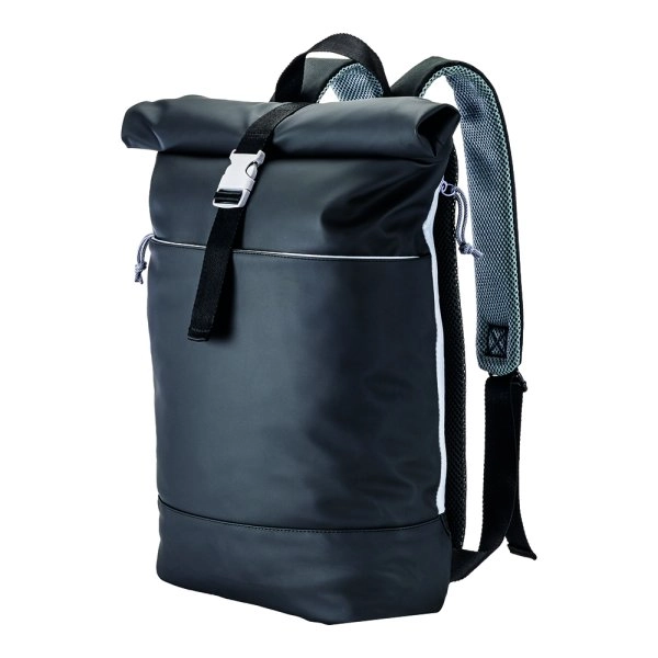 Immagine Zaino porta pc in soft pu water resistant, compartimento notebook