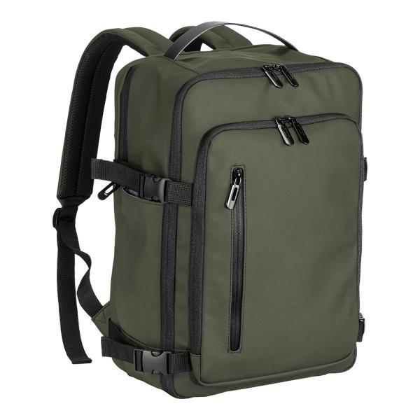 Immagine Zaino da viaggio cabin size con porta pc (15) in soft PU water resistant