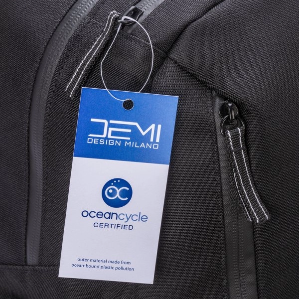 Immagine Zaino porta pc (15) in PET riciclato (R-PET) certificato OceanCycle