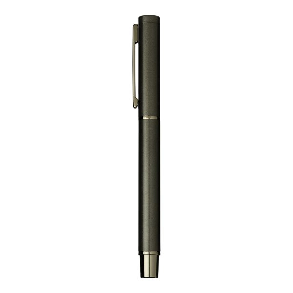 Penna a sfera in alluminio laccato metallizzato opaco