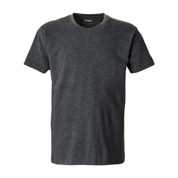 T-shirt unisex in cotone e poliestere rigenerati da 145 g/m2