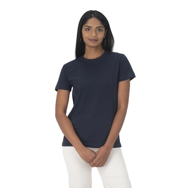 Immagine T-shirt unisex in cotone e poliestere rigenerati da 145 g/m2