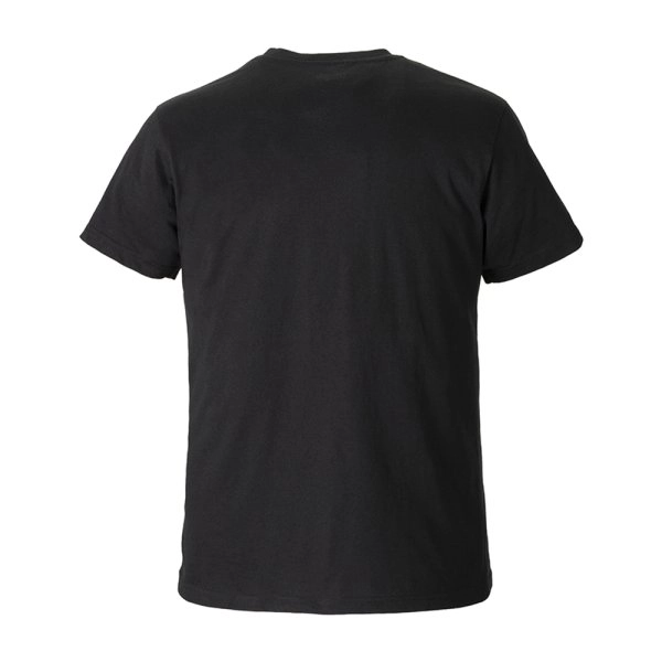 Immagine T-shirt unisex in cotone e poliestere rigenerati da 145 g/m2