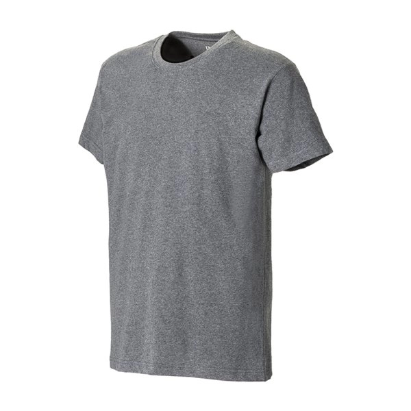Immagine T-shirt unisex in cotone e poliestere rigenerati da 145 g/m2