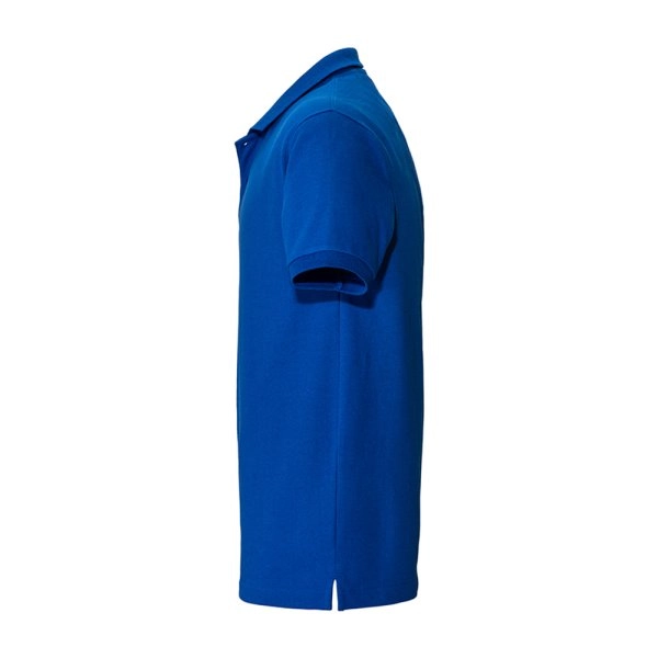 Immagine Polo unisex in cotone e poliestere rigenerati da 200 g/m2