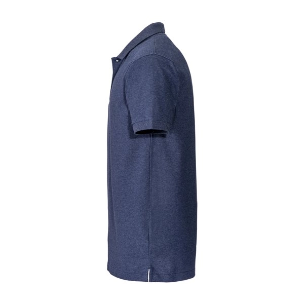 Immagine Polo unisex in cotone e poliestere rigenerati da 200 g/m2