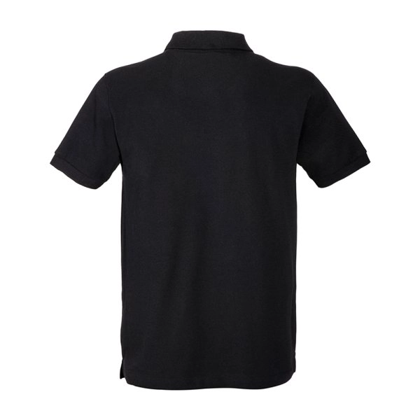 Immagine Polo unisex in cotone e poliestere rigenerati da 200 g/m2