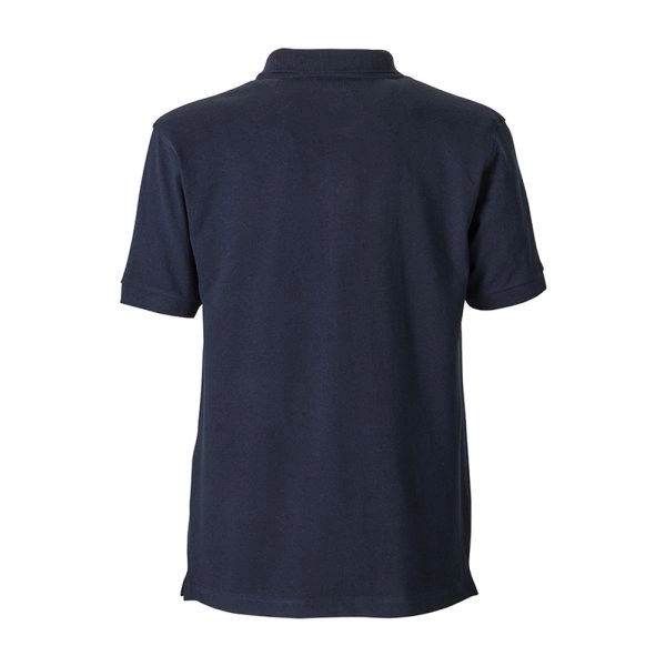 Immagine Polo unisex in cotone e poliestere rigenerati da 200 g/m2