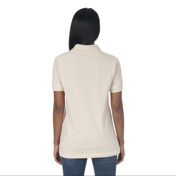 Immagine Polo unisex in cotone e poliestere rigenerati da 200 g/m2