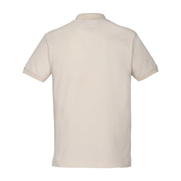 Immagine Polo unisex in cotone e poliestere rigenerati da 200 g/m2