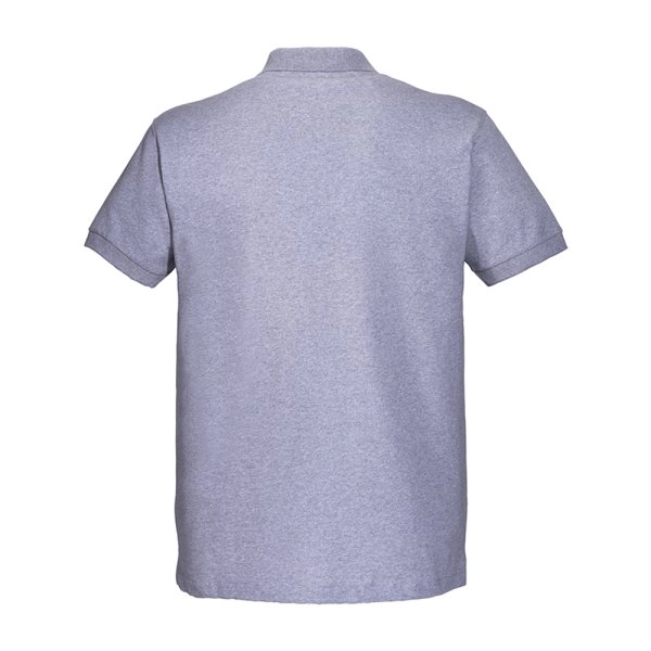 Immagine Polo unisex in cotone e poliestere rigenerati da 200 g/m2