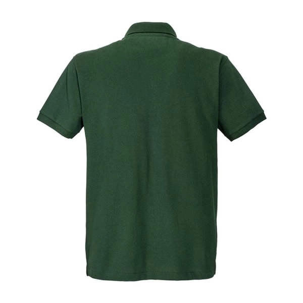 Immagine Polo unisex in cotone e poliestere rigenerati da 200 g/m2