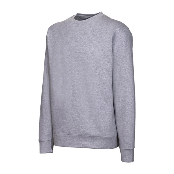 Immagine Felpa girocollo unisex in cotone e poliestere rigenerati da 280 g/m2