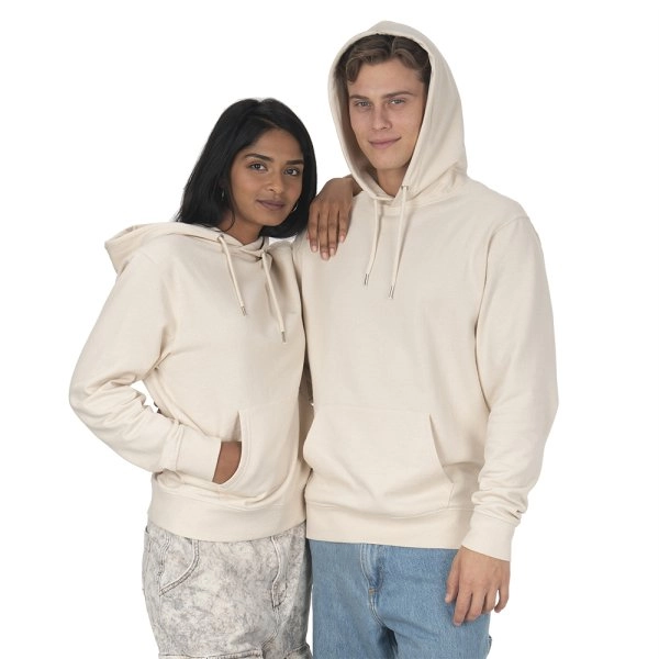 Immagine Felpa con cappuccio unisex in cotone e poliestere rigenerati da 280 g/m2