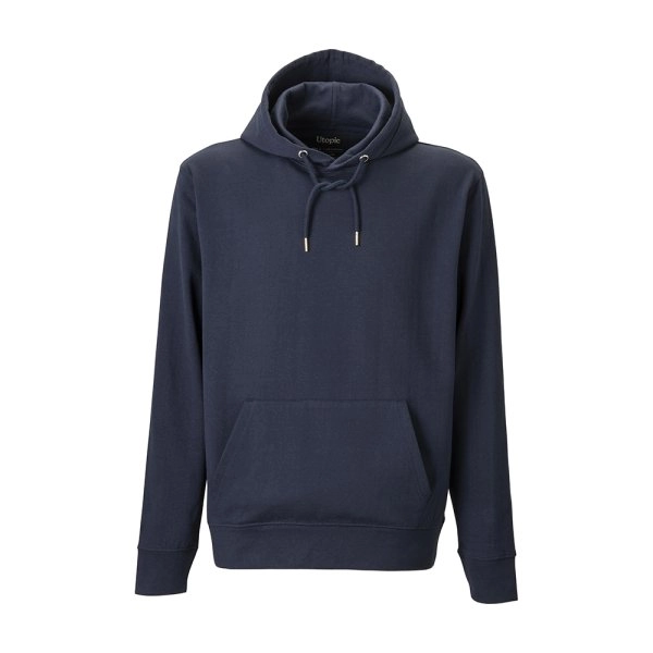 Felpa con cappuccio unisex in cotone e poliestere rigenerati da 280 g/m2