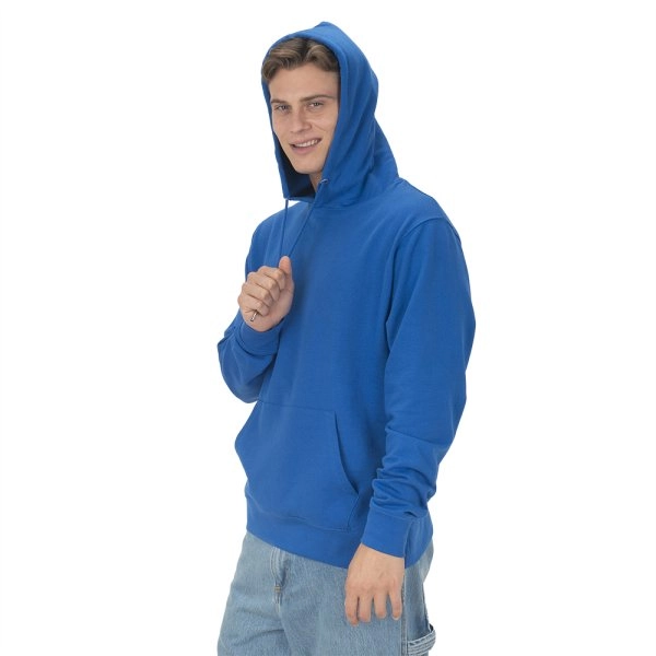 Immagine Felpa con cappuccio unisex in cotone e poliestere rigenerati da 280 g/m2