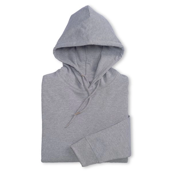 Immagine Felpa con cappuccio unisex in cotone e poliestere rigenerati da 280 g/m2