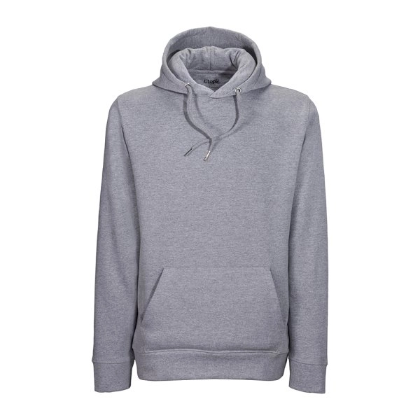 Immagine Felpa con cappuccio unisex in cotone e poliestere rigenerati da 280 g/m2