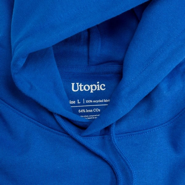 Immagine Felpa con cappuccio unisex in cotone e poliestere rigenerati da 280 g/m2