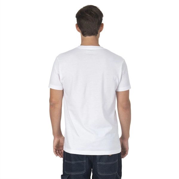 Immagine T-shirt unisex bianca in cotone biologico da 145 g/m2