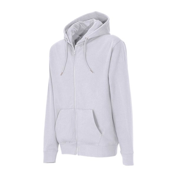 Immagine Felpa con cappuccio e zip unisex in cotone e poliestere rigenerati da 280 g/m2