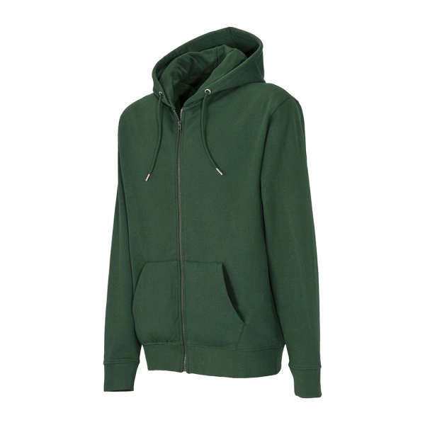 Immagine Felpa con cappuccio e zip unisex in cotone e poliestere rigenerati da 280 g/m2