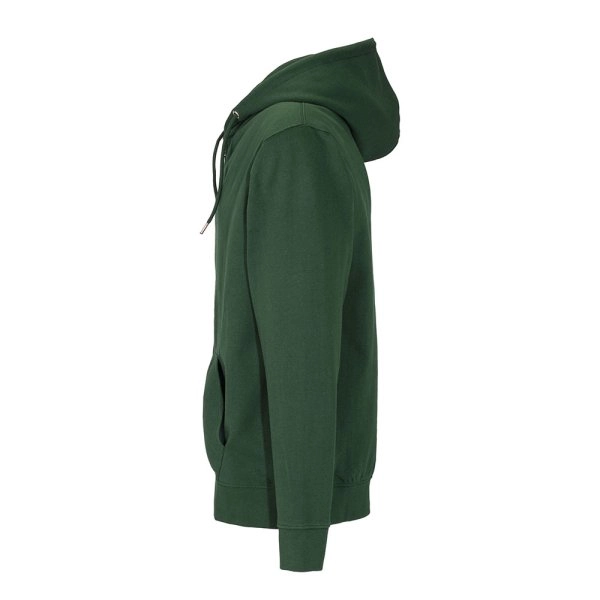 Immagine Felpa con cappuccio e zip unisex in cotone e poliestere rigenerati da 280 g/m2