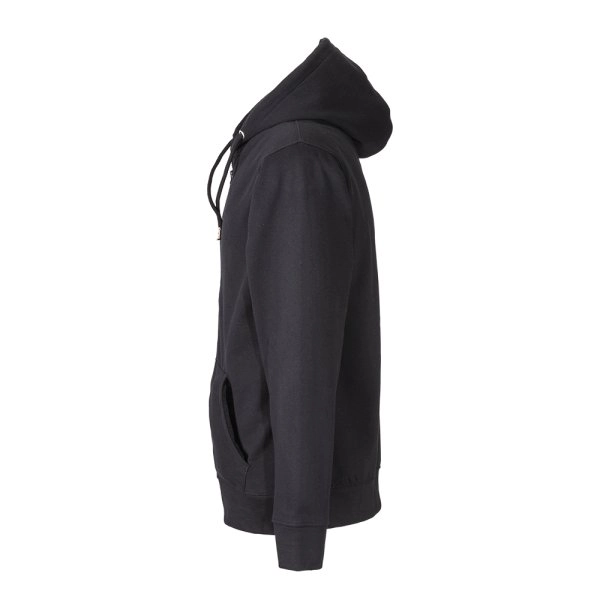Immagine Felpa con cappuccio e zip unisex in cotone e poliestere rigenerati da 280 g/m2