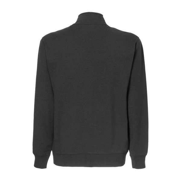 Immagine Felpa con zip unisex in cotone e poliestere rigenerati da 280 g/m2