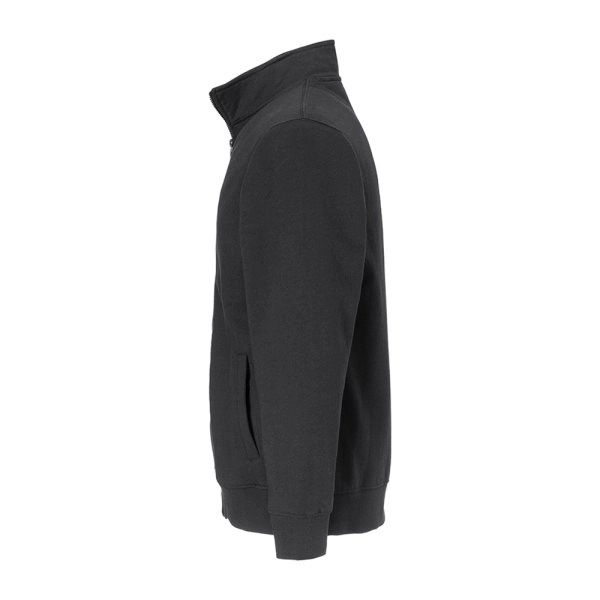 Immagine Felpa con zip unisex in cotone e poliestere rigenerati da 280 g/m2