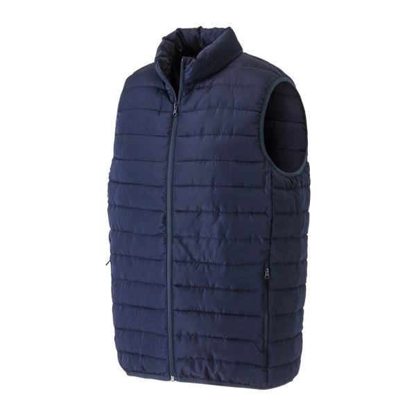 Immagine Smanicato trapuntato unisex in poliestere rigenerato (esterno) da 75 g/m2