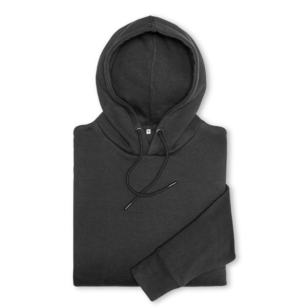 Immagine Felpa con cappuccio unisex in cotone biologico e poliestere riciclato da 280 g/m2