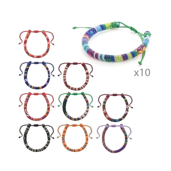SET 10 BRACCIALETTI 