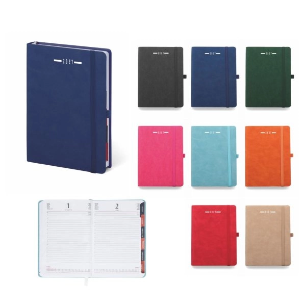 Immagine 0384 FLEXI SOFT - Agenda Giornaliera Fustellata 15 x 21 