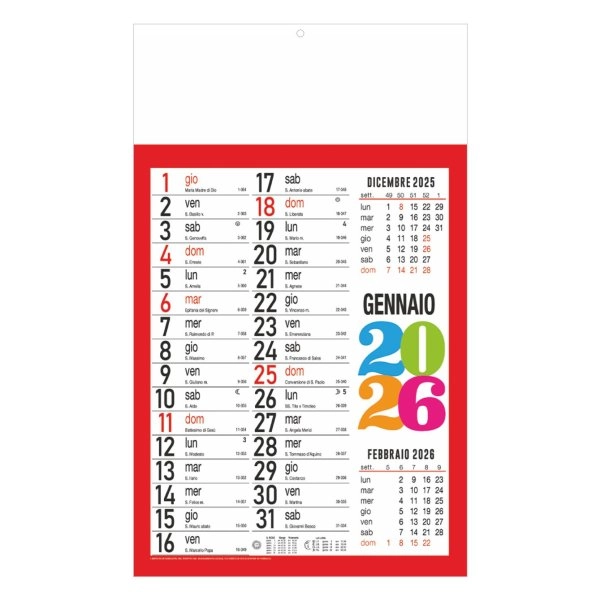 B064 - CALENDARIO SVEDESE 