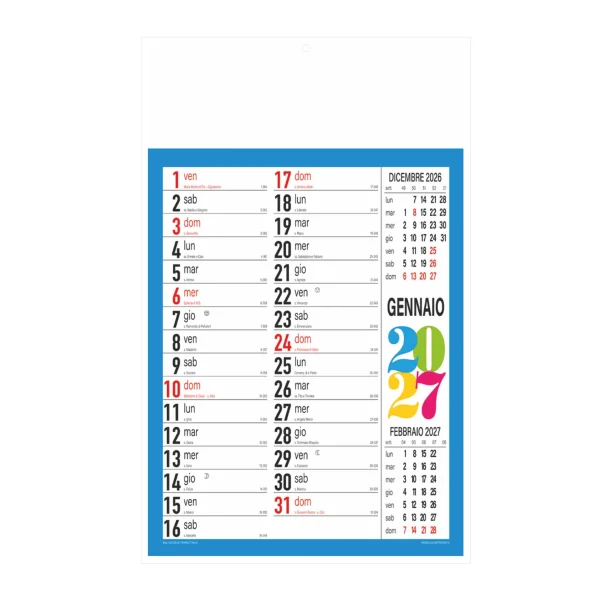Immagine B064 - CALENDARIO SVEDESE 