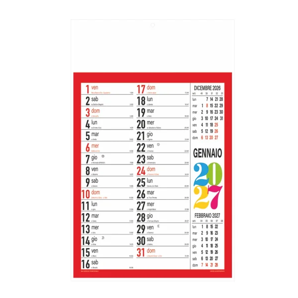 B064 - CALENDARIO SVEDESE 